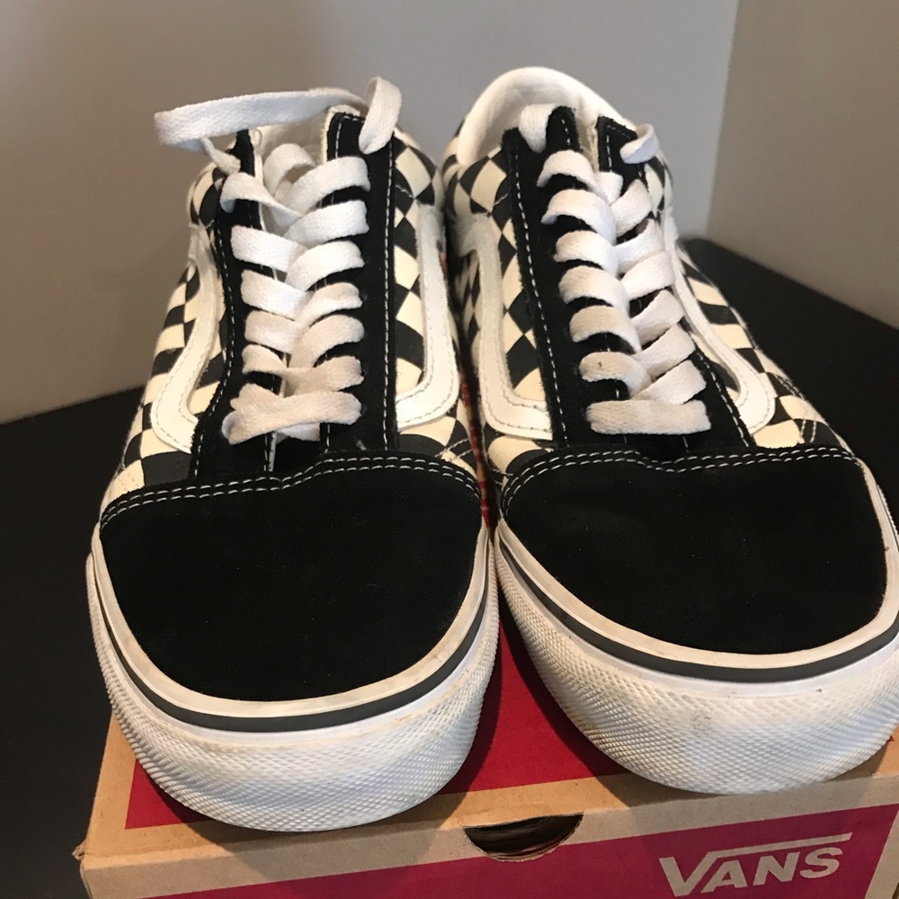 Vans Blk/white unisex shoes